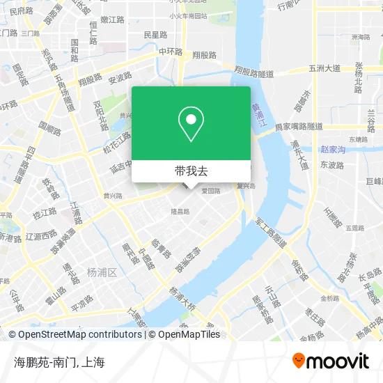 海鹏苑-南门地图