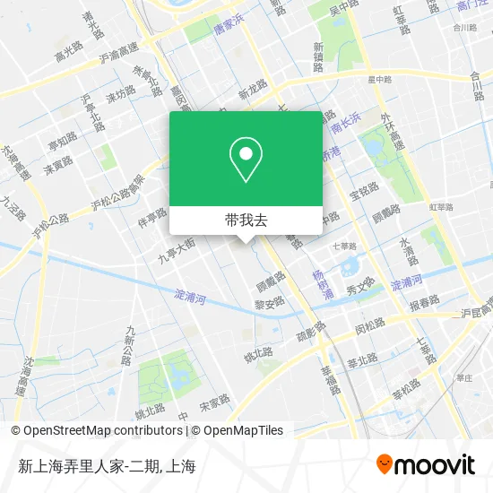 新上海弄里人家-二期地图