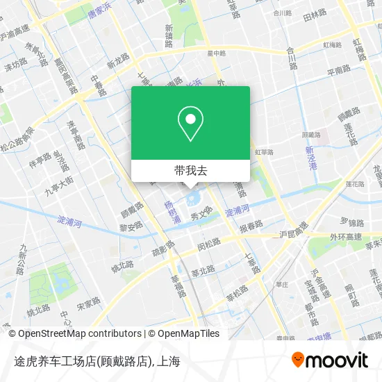 途虎养车工场店(顾戴路店)地图