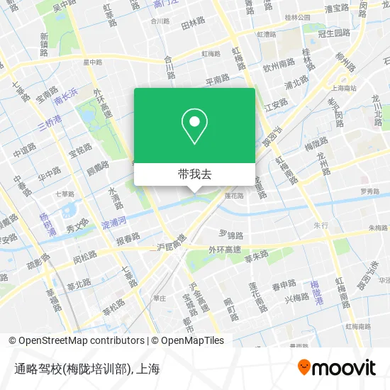 通略驾校(梅陇培训部)地图