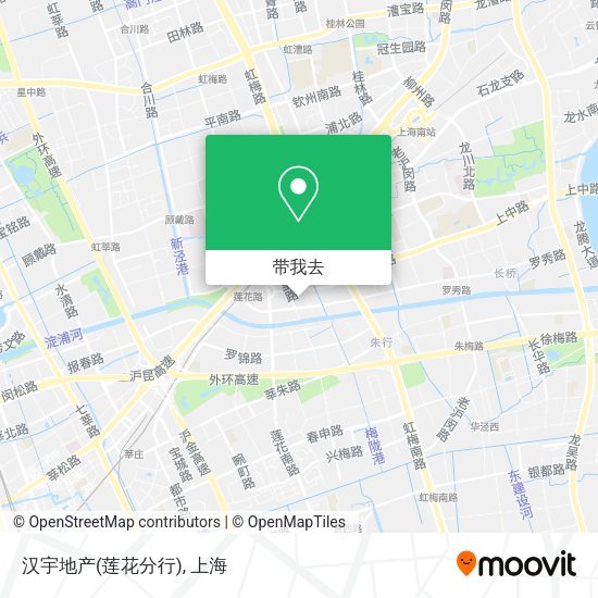 汉宇地产(莲花分行)地图