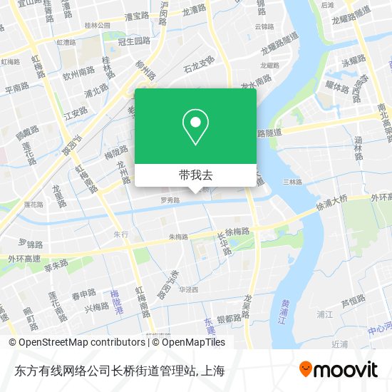 东方有线网络公司长桥街道管理站地图