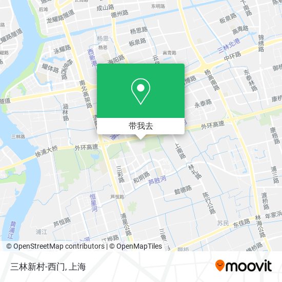 三林新村-西门地图