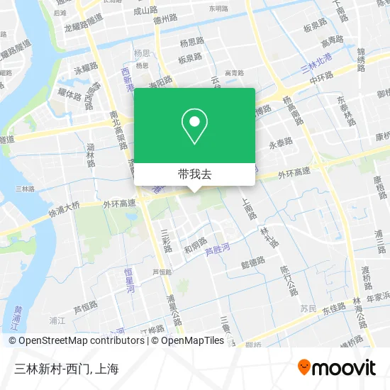 三林新村-西门地图