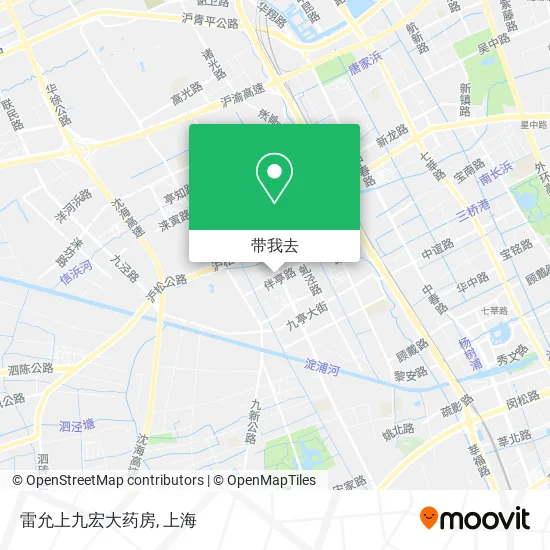 雷允上九宏大药房地图
