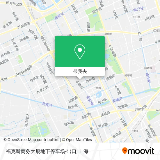 福克斯商务大厦地下停车场-出口地图