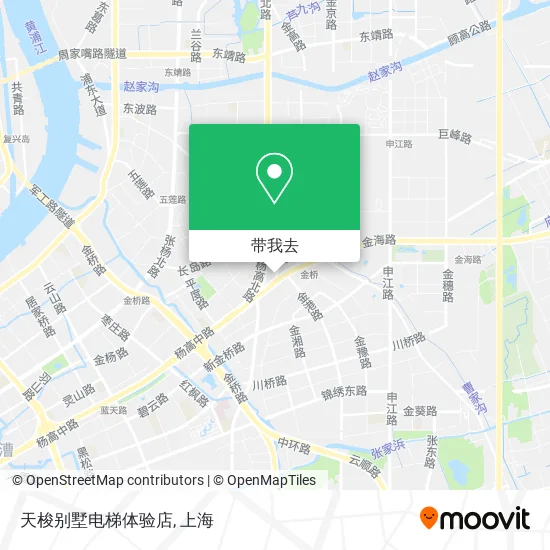 天梭别墅电梯体验店地图