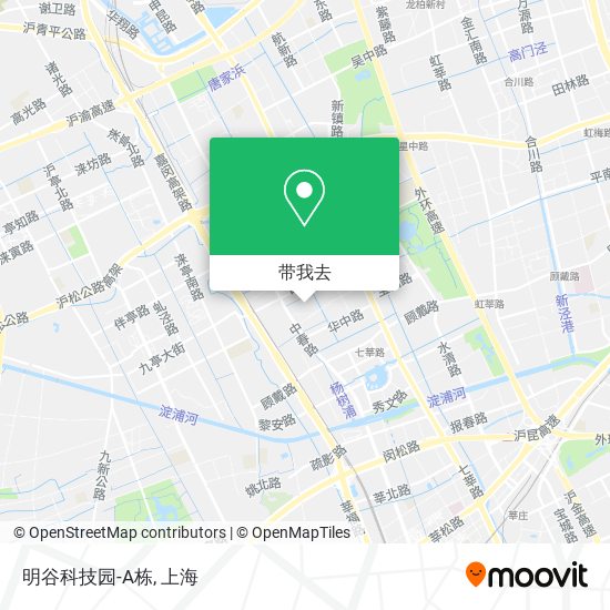 明谷科技园-A栋地图