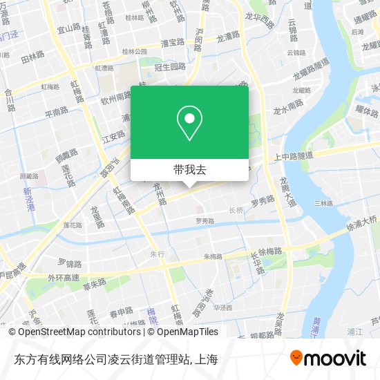 东方有线网络公司凌云街道管理站地图
