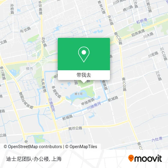 迪士尼团队-办公楼地图