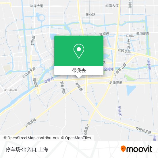 停车场-出入口地图