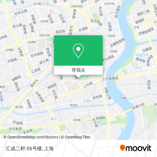 汇成二村-26号楼地图