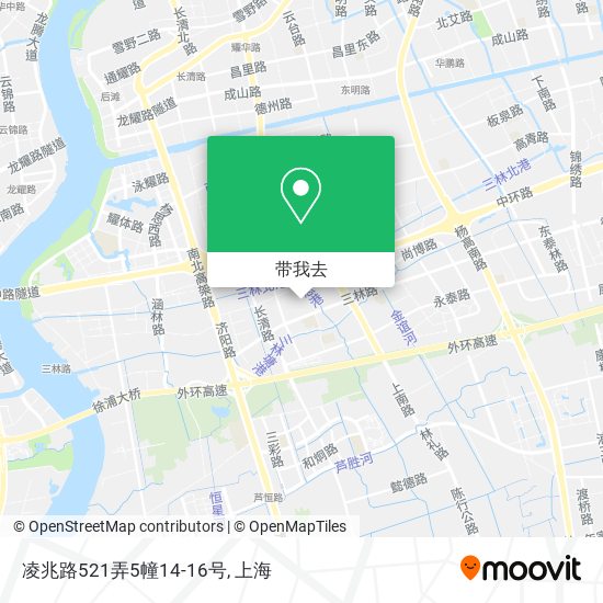 凌兆路521弄5幢14-16号地图