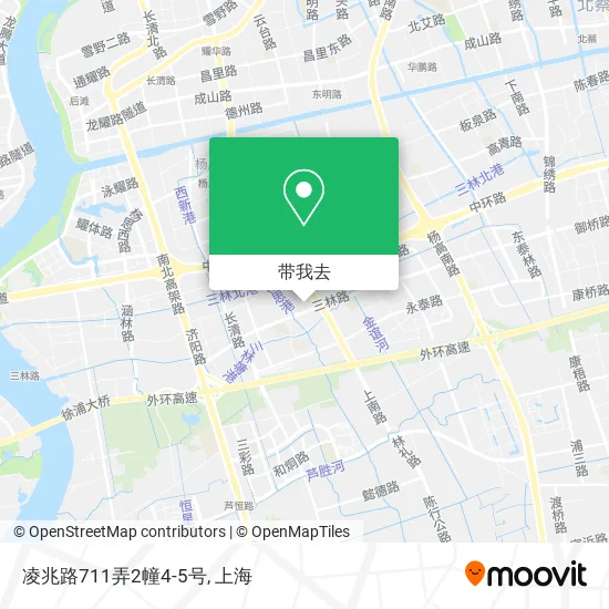 凌兆路711弄2幢4-5号地图