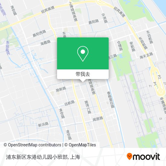 浦东新区东港幼儿园小班部地图