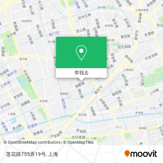 莲花路755弄19号地图