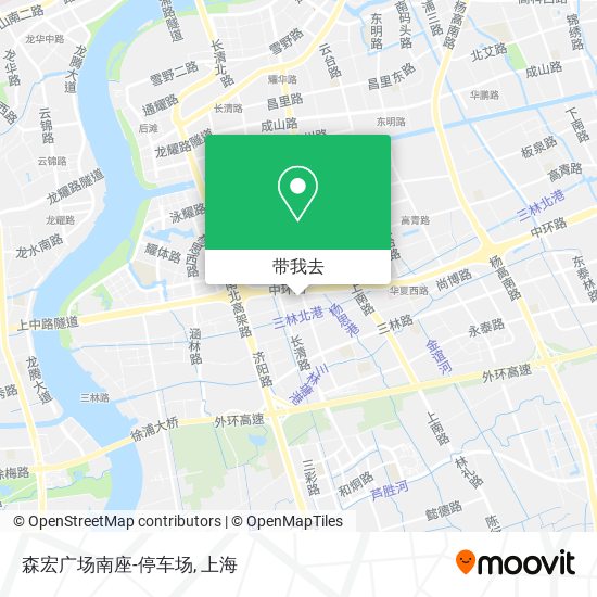 森宏广场南座-停车场地图