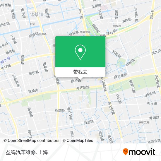 益鸣汽车维修地图