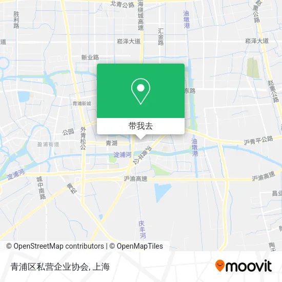 青浦区私营企业协会地图
