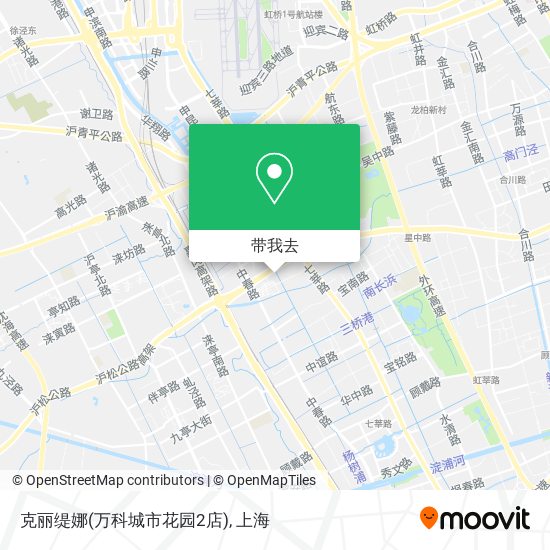 克丽缇娜(万科城市花园2店)地图