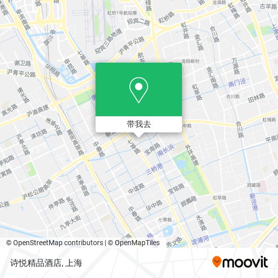 诗悦精品酒店地图