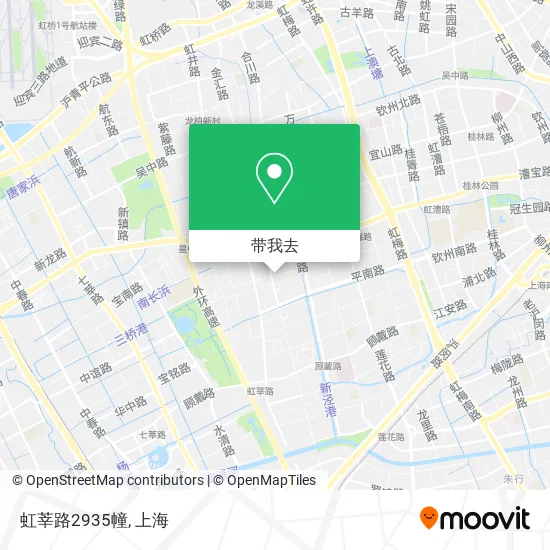 虹莘路2935幢地图