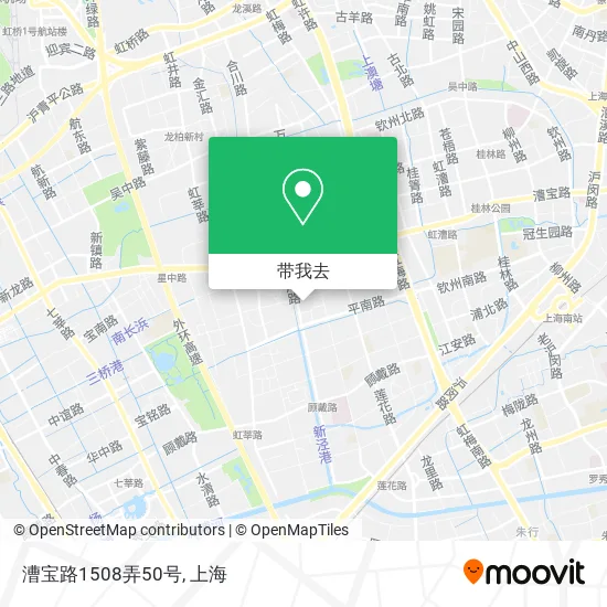 漕宝路1508弄50号地图