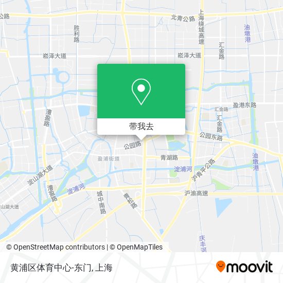 黄浦区体育中心-东门地图