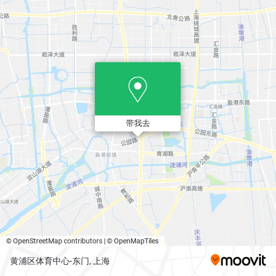 黄浦区体育中心-东门地图