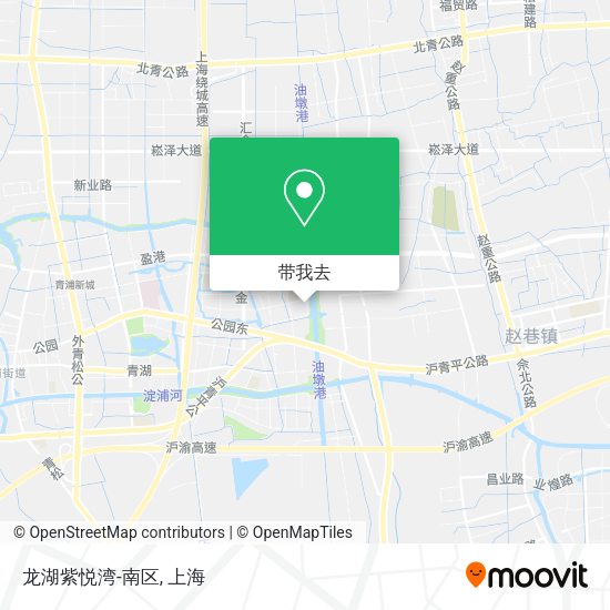 龙湖紫悦湾-南区地图