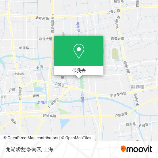 龙湖紫悦湾-南区地图