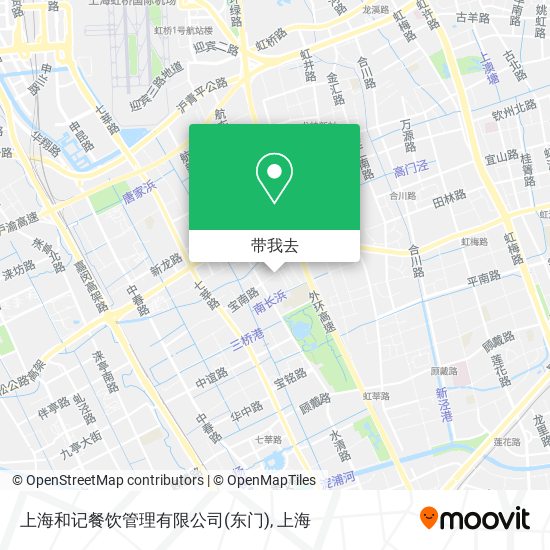 上海和记餐饮管理有限公司(东门)地图