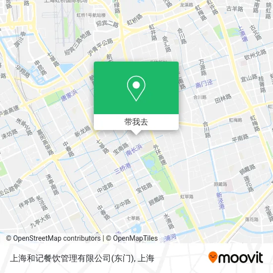 上海和记餐饮管理有限公司(东门)地图