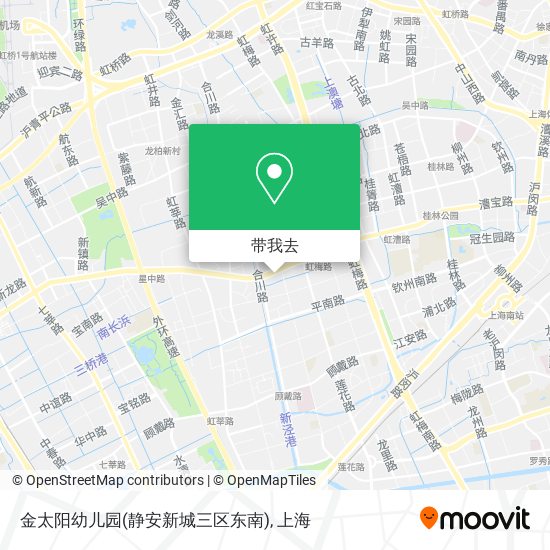 金太阳幼儿园(静安新城三区东南)地图