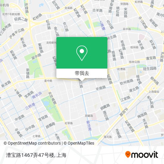 漕宝路1467弄47号楼地图