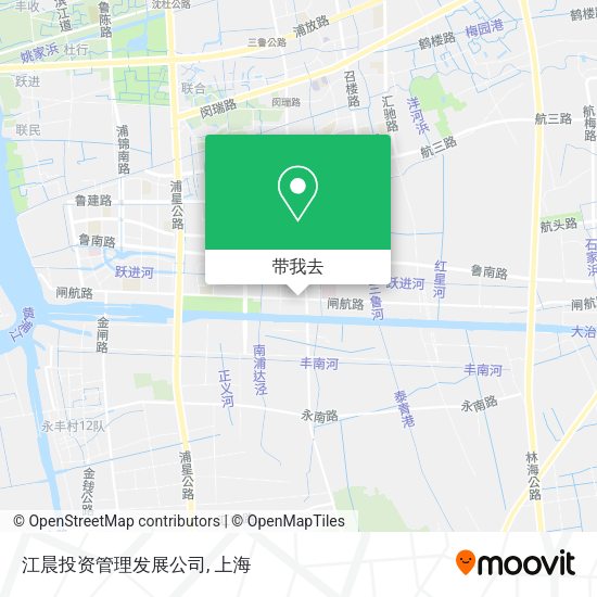 江晨投资管理发展公司地图