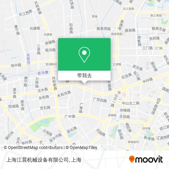上海江晨机械设备有限公司地图