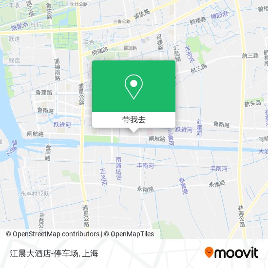江晨大酒店-停车场地图