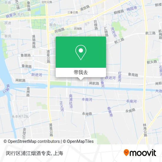闵行区浦江烟酒专卖地图
