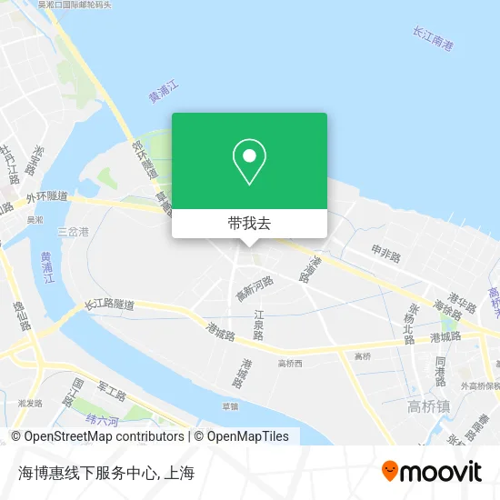 海博惠线下服务中心地图