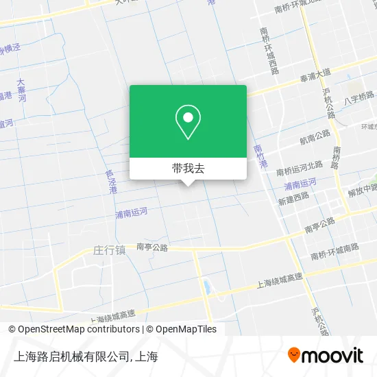 上海路启机械有限公司地图