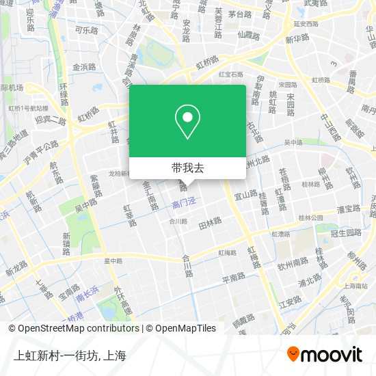 上虹新村-一街坊地图