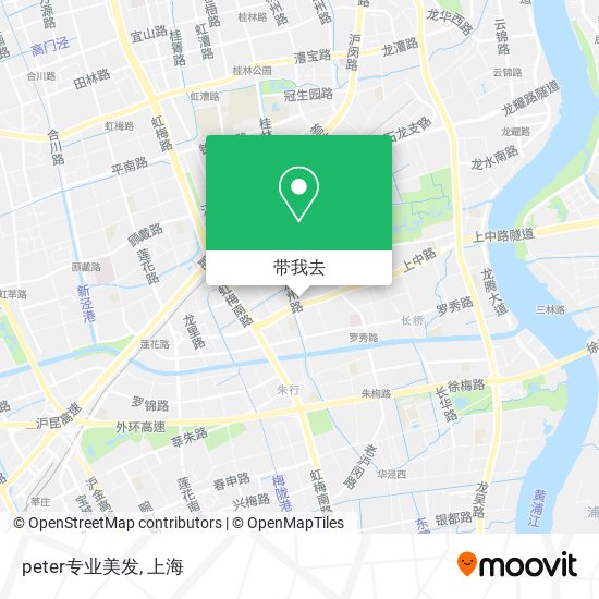 peter专业美发地图