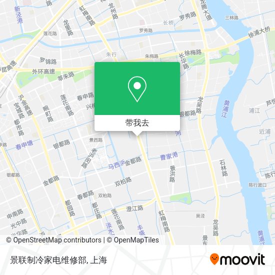 景联制冷家电维修部地图