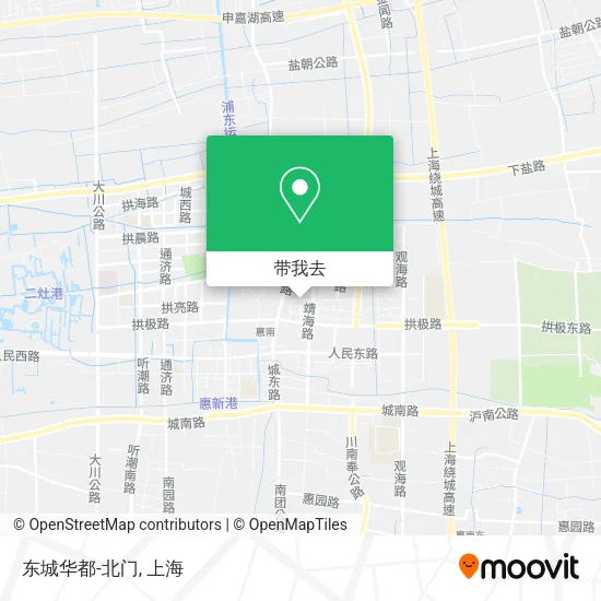 东城华都-北门地图