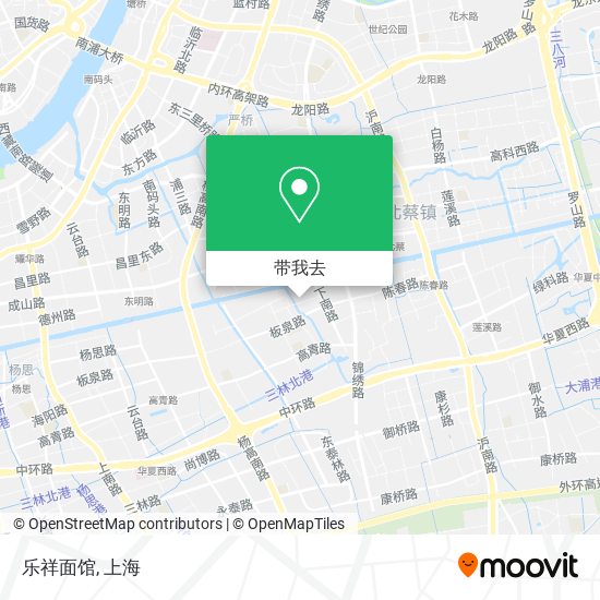 乐祥面馆地图