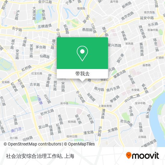 社会治安综合治理工作站地图