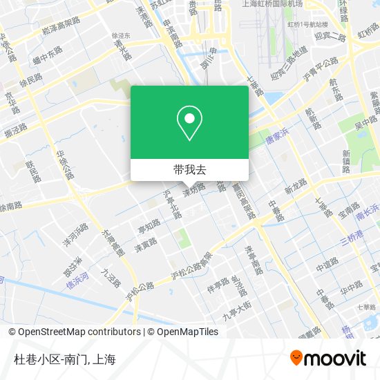 杜巷小区-南门地图