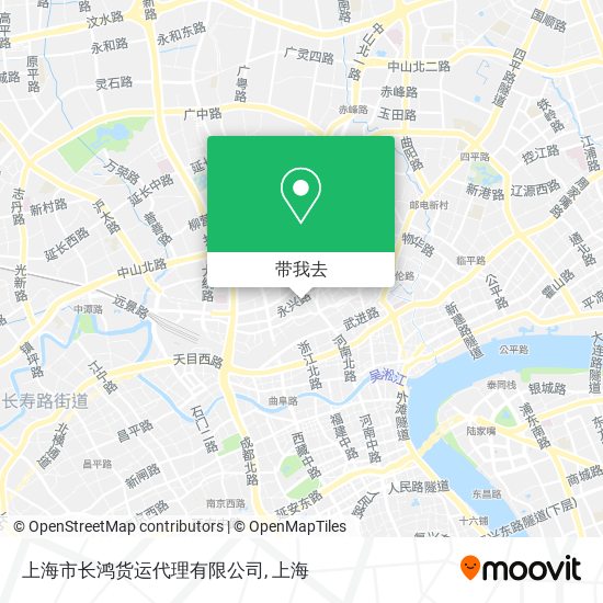 上海市长鸿货运代理有限公司地图