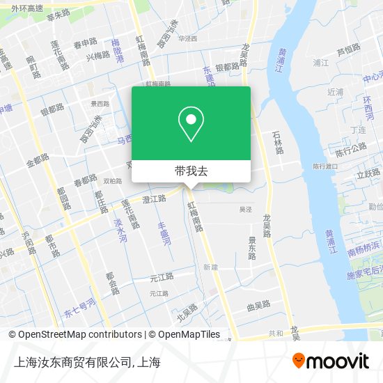 上海汝东商贸有限公司地图